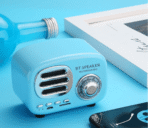 Compact Retro Wireless Speaker - Image 4