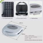 ⁦Nova - Sandwich & Waffle Maker©⁩ - الصورة ⁦3⁩